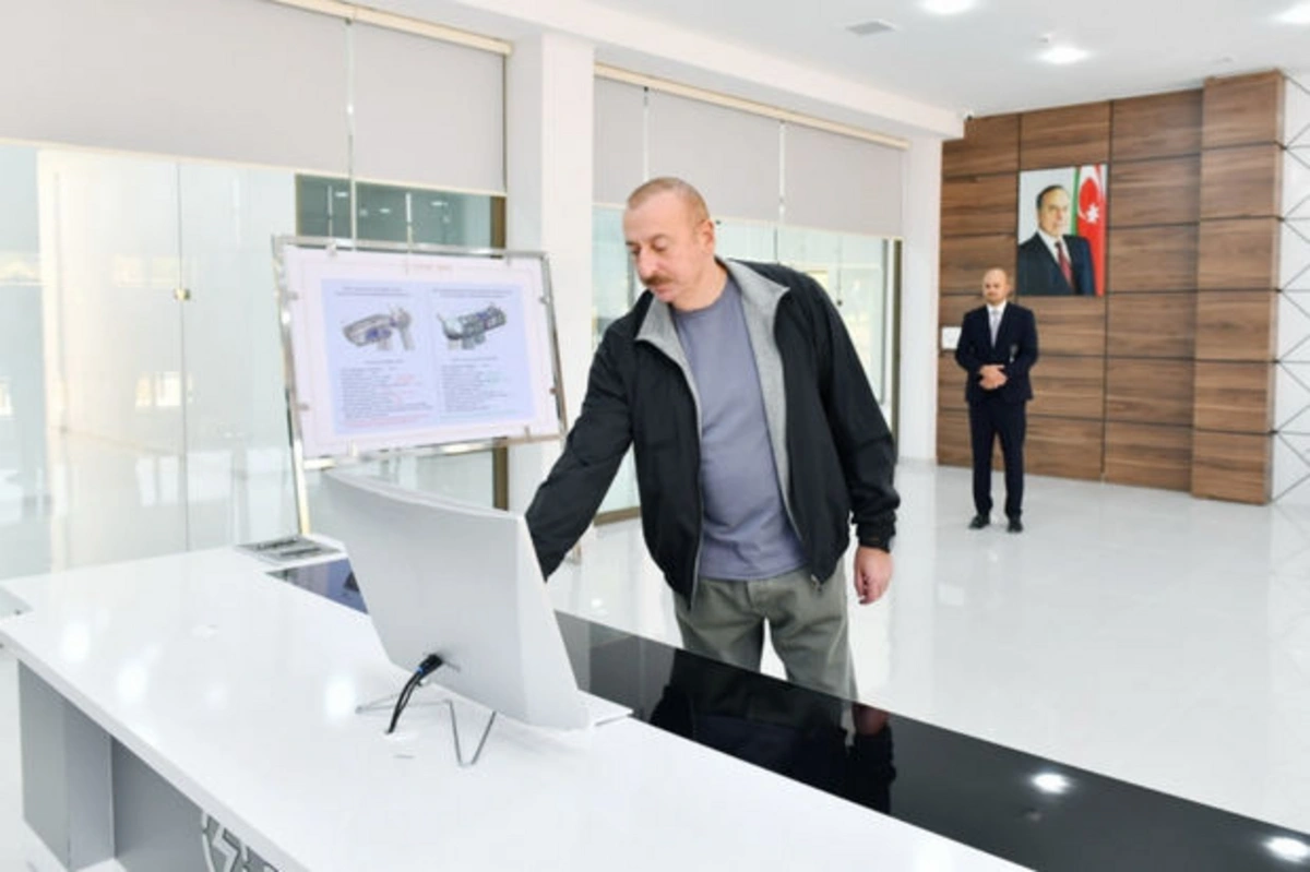 Ильхам Алиев открыл Джебраильский центр цифрового управления ОАО "Азеришыг" - ОБНОВЛЕНО + ФОТО